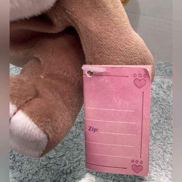 Precious Moments Tender Tails 1999 Squirrel #476099 Beanie Plush Animal Tags - Picture 3 of 8